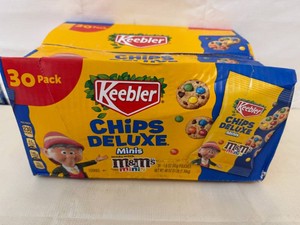 30pk Keebler Chips Deluxe-Mini m&ms