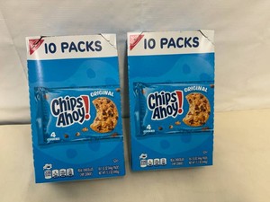 2x 10pk Chips Ahoy