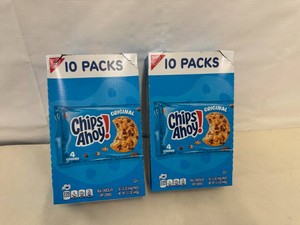 2x 10pk Chips Ahoy
