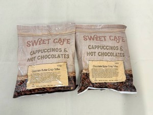 2x Sweet Caf�-Chocolate Butter Crisp Toffee
