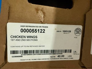G. 2x All Natural Whole Young Chickens