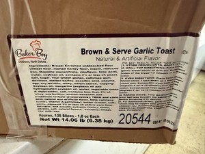 C. 2x 6lb Sysco Traditional Red Skin Garlic Mashed Potatoes