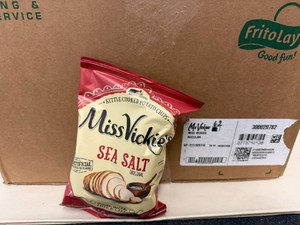 62ct Miss Vickis Sea Salt Potatoe Chips