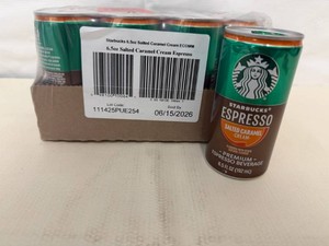 12x Starbucks Esspresso-Salted Carmel Cream