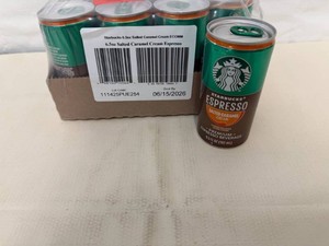 12x Starbucks Esspresso-Salted Carmel Cream