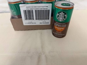 12x Starbucks Esspresso-Salted Carmel Cream