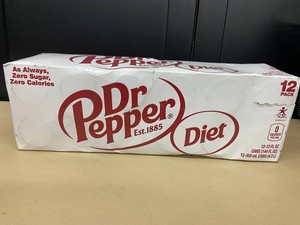Dr Pepper Diet 12-Pack 12 Oz Cans
