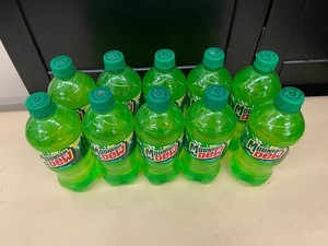 Mountain Dew Soda Bottles (Lot of 10)
