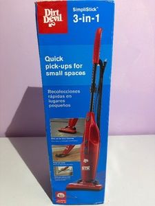 Dirt Devel 3 in 1 Simply Stick Vacuum New in Box