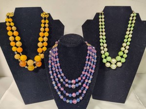 Vintage Multi Strand Necklaces