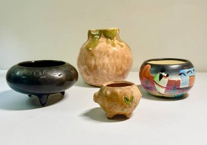 Assorted Small Hand-Made Pottery Bowls