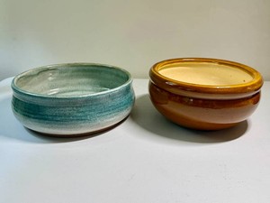 Two Handmade Pottery Bowls