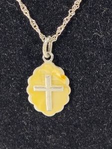 925 Silver Chain with Cross Pendant