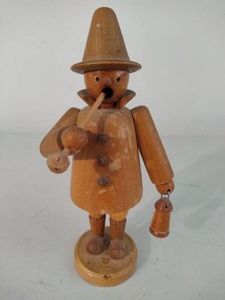 Vintage Erzegbirge Incense Smoker Man