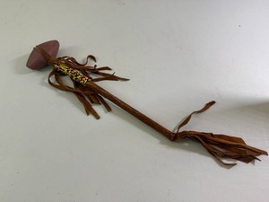 Native American Tomahawk with Beaded Handle