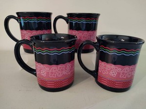 Four Large Pendleton Mugs