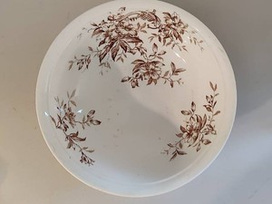 Large Clementon Bros Azalea Patterned Basin