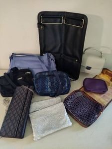 Lot of Assorted Purses & Travel Items