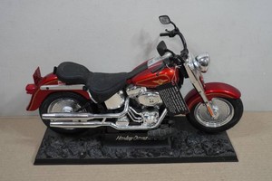 Harley Davidson Fat Boy Motorcycle Die Cast Replica