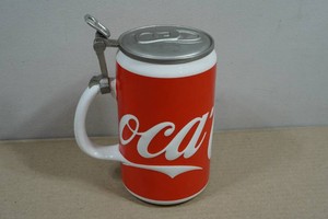 Vintage Coca-Cola Can Shaped Beer Stein