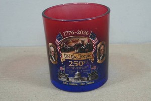 United States of America 250th Anniversary Whiskey Glass