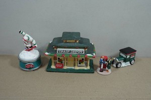 Vintage Department 56 Coca-Cola Pembertown Decorative Pieces