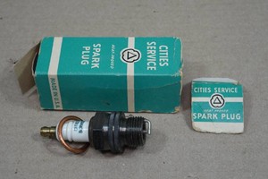 Vintage Cities Service Spark Plug