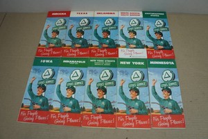 Vintage Cities Service Road Maps - Indiana, Texas, Oklahoma, NorthSouth Dakota