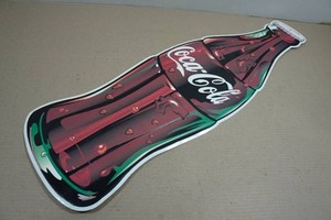 Vintage Raised Metal Coca-Cola Sign