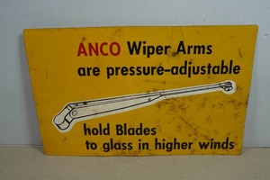 Vintage Anco Advertising Metal Sign