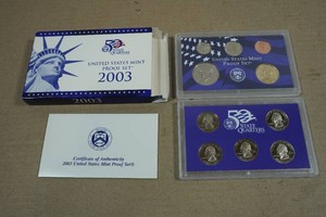 2003 United States Mint Proof Coin Set