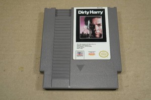 Vintage Nintendo NES Game - Dirty Harry