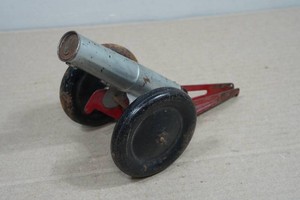 Vintage Tin Toy Cannon