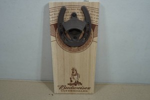 Budweiser Clydesdales Wall Mount Bottle Opener