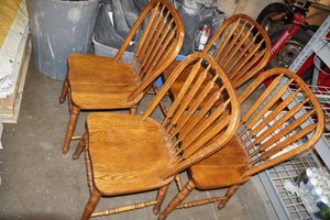 Set of Four Dining Room Chairs