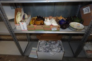 Vintage Plates, Tea Pots, and Dishes
