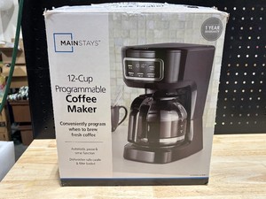 12 Cup Programmable Coffee Maker