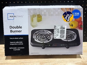 Double Burner Cooktop