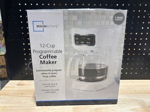12 Cup Programmable Coffee Maker