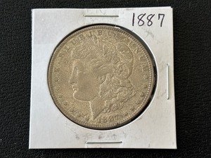 1887 Morgan Dollar