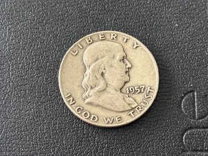 1957-D Franklin Half Dollar
