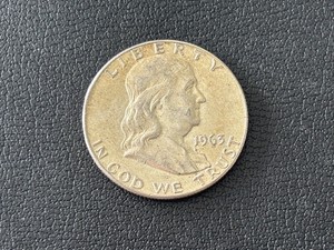 1963 Franklin Half Dollar