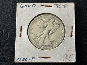 1936 Walking Liberty Half Dollar