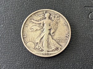 1937 Walking Liberty Half Dollar