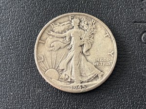 1945-D Walking Liberty Half Dollar