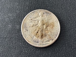 1947-D Walking Liberty Half Dollar