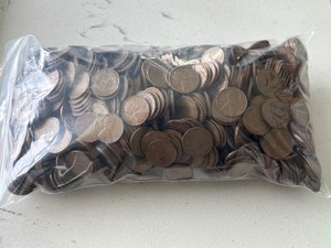 Lincoln Wheat Cents 7.3 Pounds