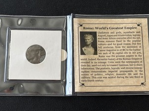 Genuine Roman Bronze Coin