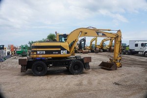 2002 Cat Model M315 Wheeled Excavator
