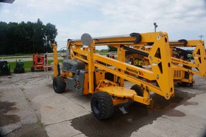2019 BilJax Haulotte Model 45XA Self Driving Articulating Boom Lift
